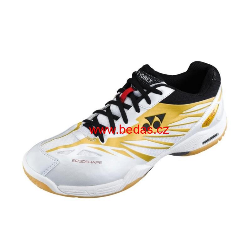 Boty na badminton YONEX SHB F1 LTD WHITE GOLD