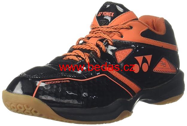 Boty na badminton YONEX SHB 36 EX BLACK ORANGE